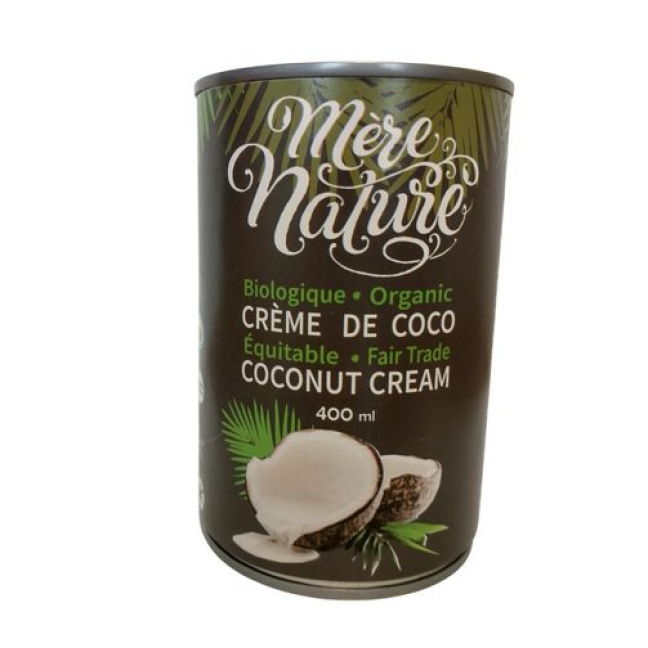 Crème de coco biologique - Mere Nature | Aubut (13447)
