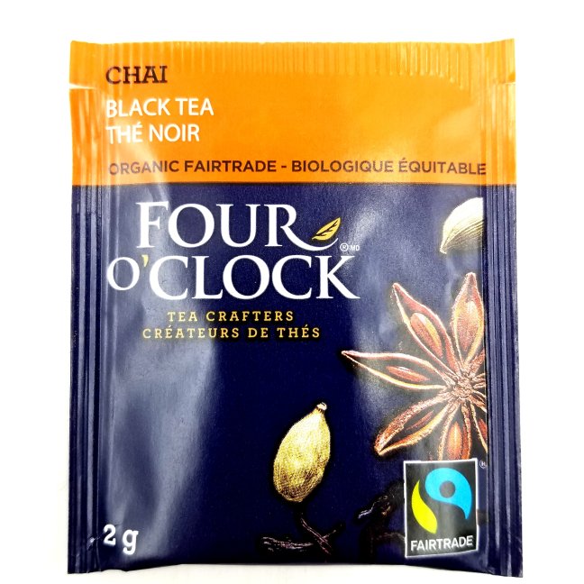 Fairtrade balck tea chai [bag] - Four O Clock | Aubut (2736)