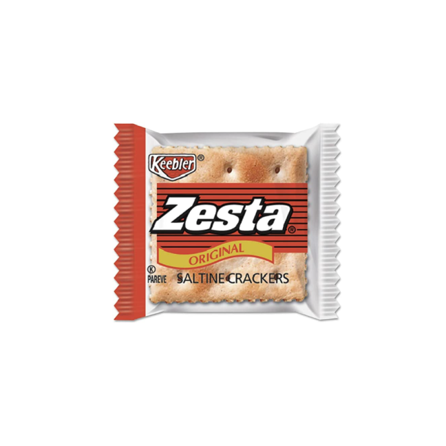 Unsalted crakers [soda crakers] Kellogg [Zesta] Aubut (6091)