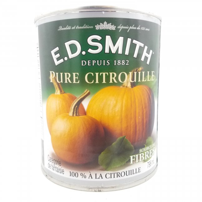 PUREE CITROUILLE E.D. Smith Aubut (4883)