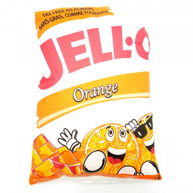 Orange jelly powder JellO Aubut (4992)