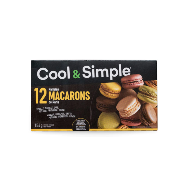 Macarons de Paris surgelés - Cool et simple | Aubut (14986)