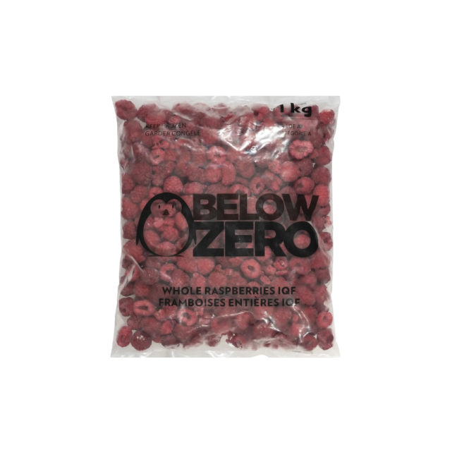 Frozen whole raspberry - Below Zero | Aubut (584)