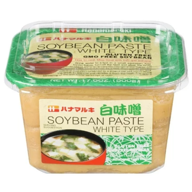 Pâte de soja de type blanc