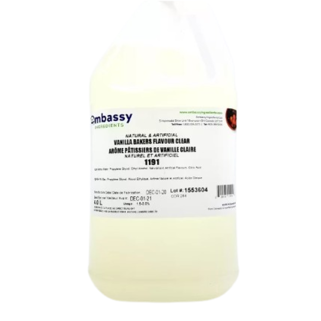 Embassy Natural and artificial clear vanilla aroma