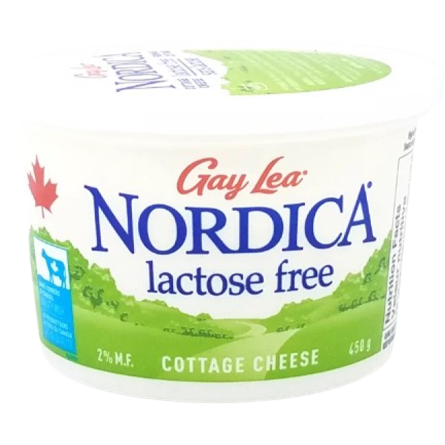 2% lactose-free cottage cheese