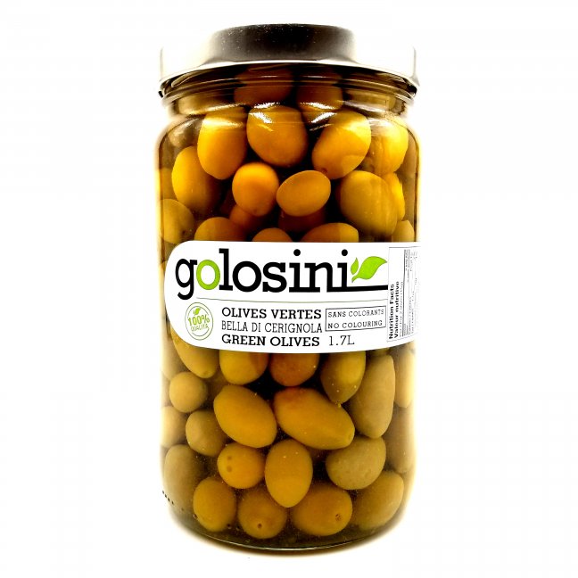 Bella di cerignola green olives - Golosini | Aubut (4553)