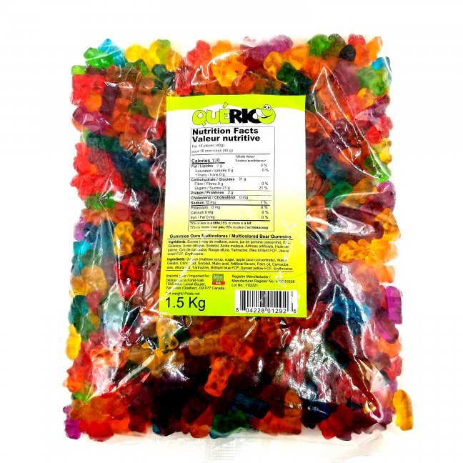 Gummies ours multicolores