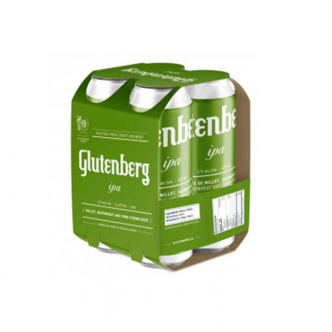 IPA Beer gluten free can dep Glutenberg Aubut 2337 