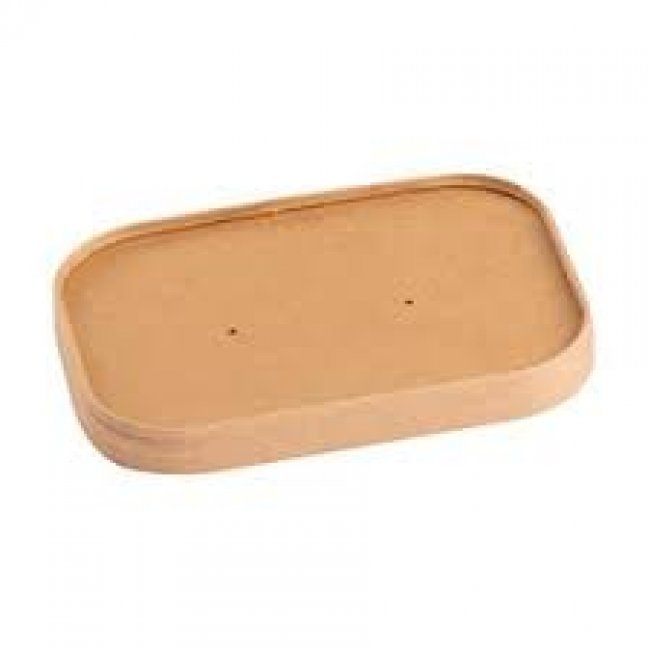Kraft cardboard stagione lid