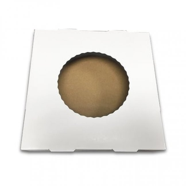 Window pie box 8X8X1.5inch General / Econo Aubut (6845)