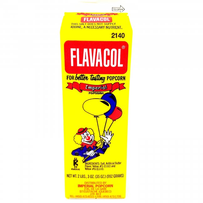 Seasoning salt pour popcorn - Flavacol | Aubut (4036)