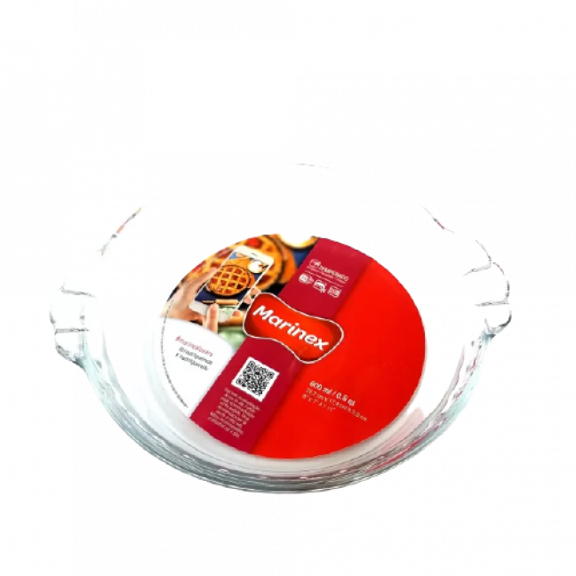 Oven pie plate 7'' Marinex Aubut (7184)