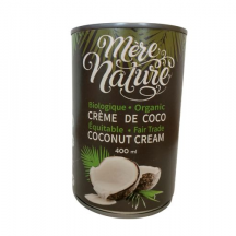 Mere Nature Crème de coco biologique