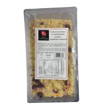 Plaisirs Gastronomiques Citrus and cranberry couscous salad