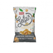 Lela's Peppered chickpea chip