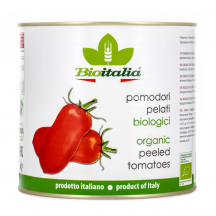 Bioitalia Tomate entière pelée biologiques
