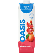 Oasis Ruby red grapefruit juice