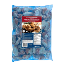 Reuven Ailes de poulet piquantes et épicées cuites surgelées