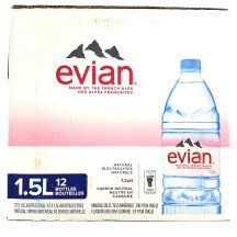 Evian Natural spring water [btl+dep]