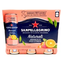 SanPellegrino Carbonated mineral water Arancia/Fico india [can+dep]