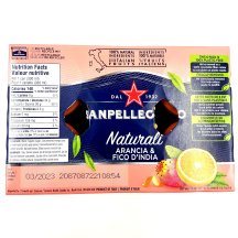 Carbonated mineral water Arancia/Fico india [can+dep] image #10728