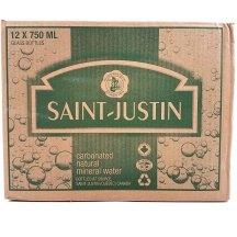 Saint-Justin Natural carbonated mineral water