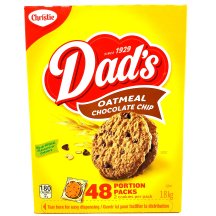 Dads Oatmeal chocolate chips cookies