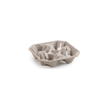 Café Express Cabaret en carton 4 verres beige