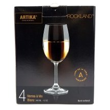 Set 4 Leona white wine glasses 340ml image #11268