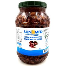 Sun Med Kalamata olives sliced
