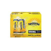 Twisted Tea Alcohol based iced tea [can+dep]