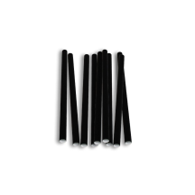 RMECO Black paper straw 6in 6mm