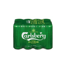 Carlsberg Pilsner beer [can+dep]