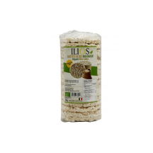 Ilios Rice cakes coated with dark chocolate