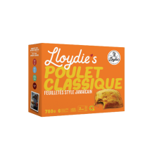 Lloydies Frozen Jamaican style chicken puff pastries