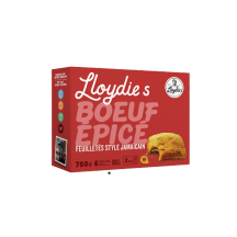 Lloydies Feuilletés boeuf épicé style jamaican surgelé