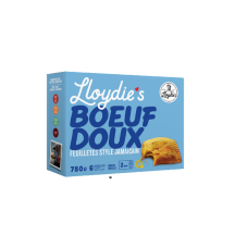 Lloydies Frozen Jamaican style beef puff pastries