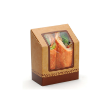 Grab N Go Tortilla/wrap box cont. compost. Grab N Go Tortilla/wrap box cont. compost.