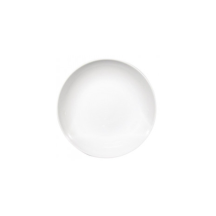 Générique White square plate 6in
