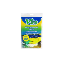 VIRO 5525405 Medium yellow latex glove