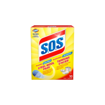 S.O.S. Soap filled steel wool pads