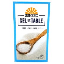 Sunbec Sel de table