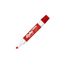 Expo II Red beveled erasable marker