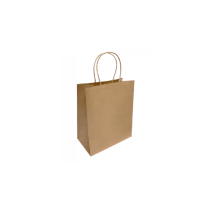 Viro 0190025 Brown paper bag with handle 13x7x13in