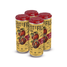 Petit et fils Sparkling apple pear and cherry must [can+dep]