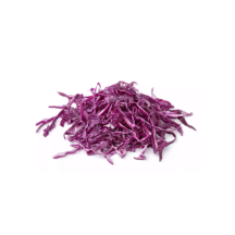  Shredded red cabbage
