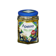 Apetina Feta cube with herbs cheese