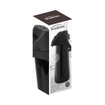 Trudeau Glass vacuum insulated pump pot