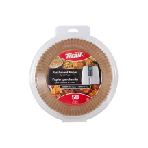 Titan Parchment paper 16,5cm/6,5in for air fryer